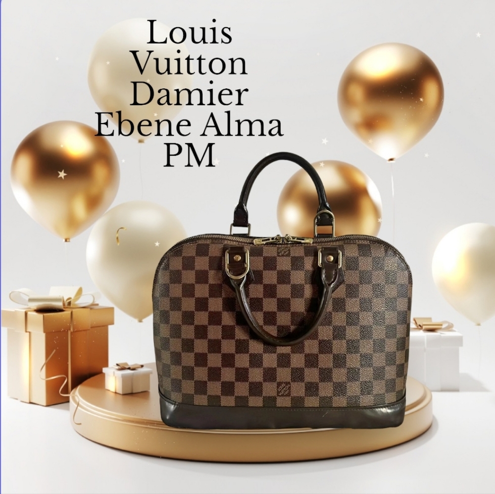 SOLD Louis Vuitton Damier Ebene Alma PM